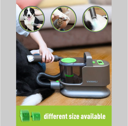 Pet Grooming Vacuum Kit — At-Home Dog Clipper & Deshedding  Tool | Captures 99% of Fur | Quiet, Stress-Free Grooming