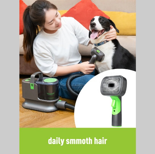 Pet Grooming Vacuum Kit — At-Home Dog Clipper & Deshedding  Tool | Captures 99% of Fur | Quiet, Stress-Free Grooming