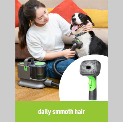 Pet Grooming Vacuum Kit — At-Home Dog Clipper & Deshedding  Tool | Captures 99% of Fur | Quiet, Stress-Free Grooming