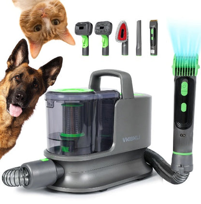 Pet Grooming Vacuum Kit — At-Home Dog Clipper & Deshedding  Tool | Captures 99% of Fur | Quiet, Stress-Free Grooming